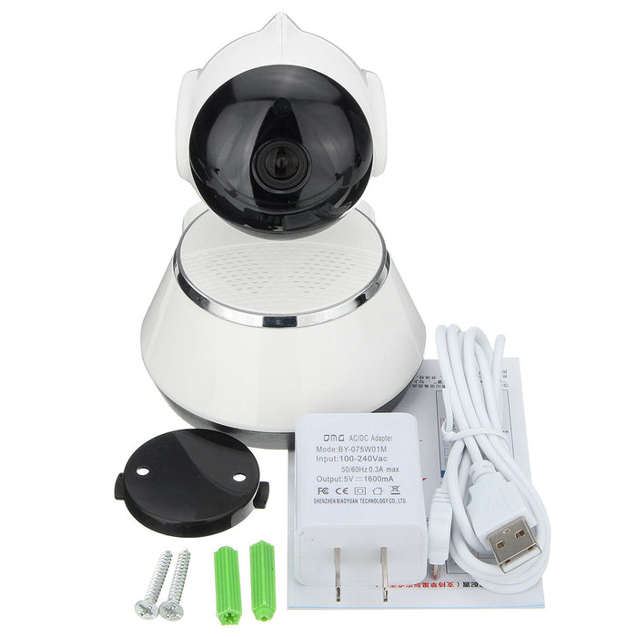 WIFI Web Cam 720P Model - Wireless Security Network CCTV IP Camera with Night Vision - Perfect for Home Surveillance and Safety